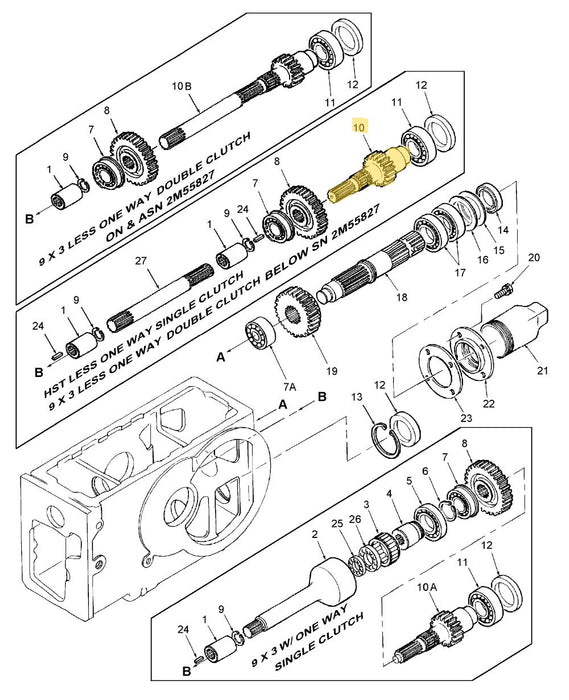 TC30 COUNTERSHAFT