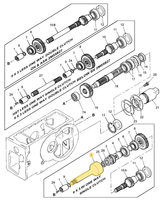 TC30 COUNTERSHAFT