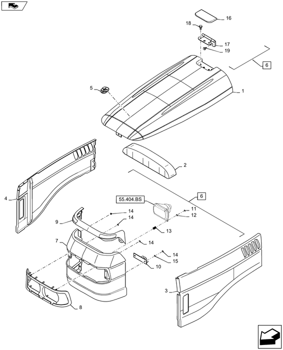 WM35(2) RADIATOR GRILLE