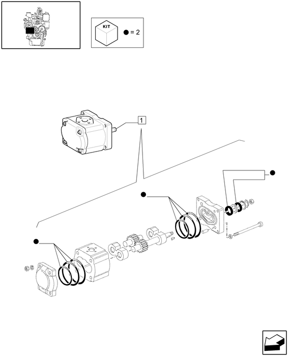 TN75A SEAL KIT