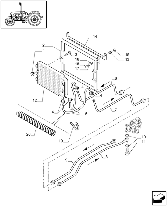 TN60A OIL COOLER