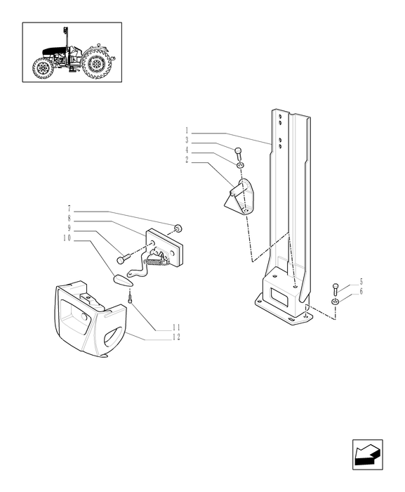 TN60A STRIKER PLATE