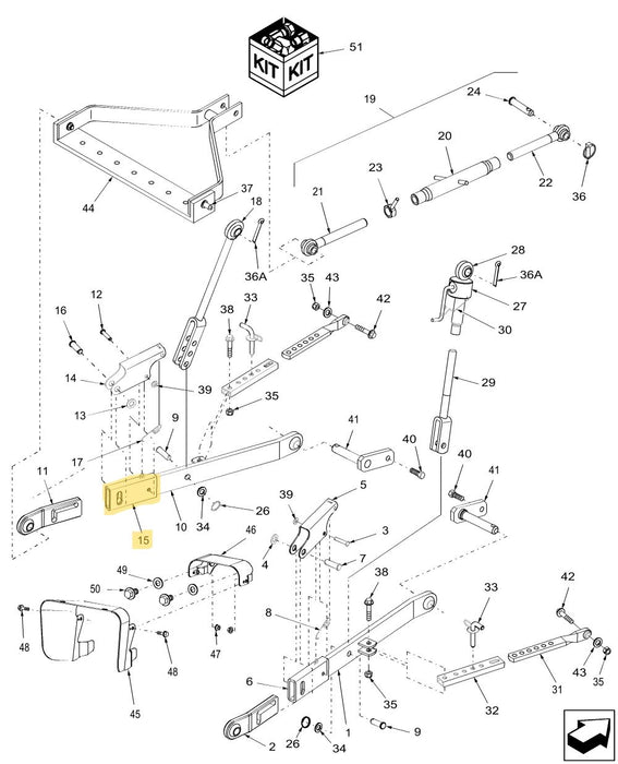 87381823 LIFT LINK