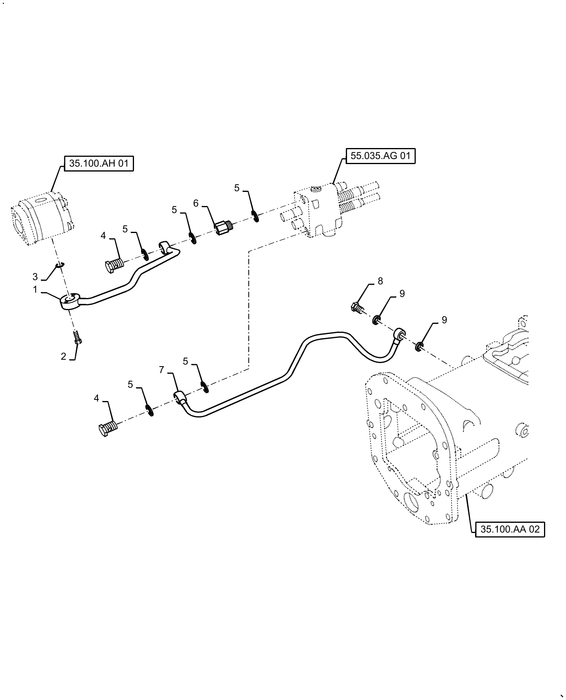 WM37 HYD CONNECTOR