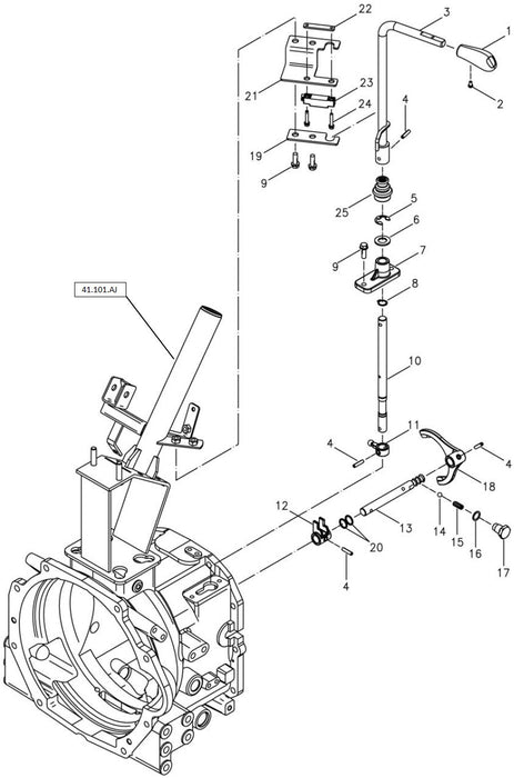 WM35(2) LEVER GUIDE