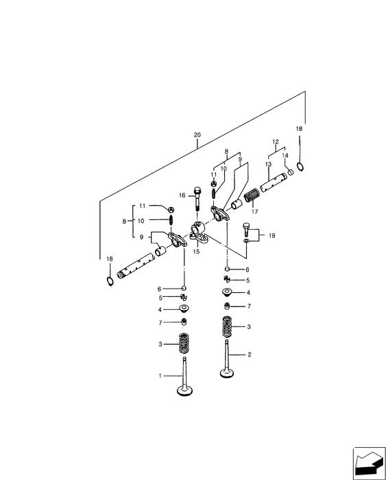 WM35 ROCKER ARM
