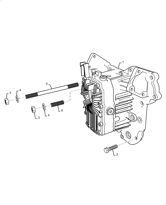 WM25S STUD M10 x 1.5 x 185mm