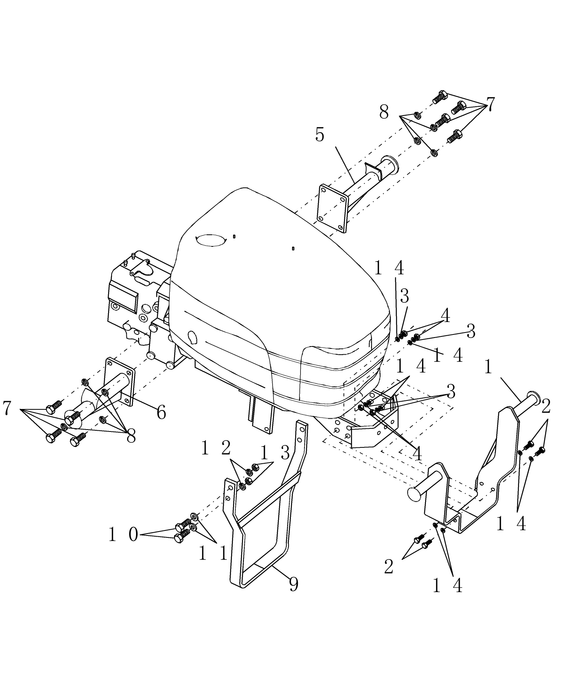 110TL(2) MOUNTING PLATE