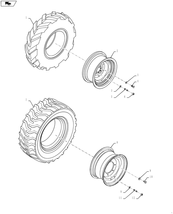 BM20 WHEEL ASSY