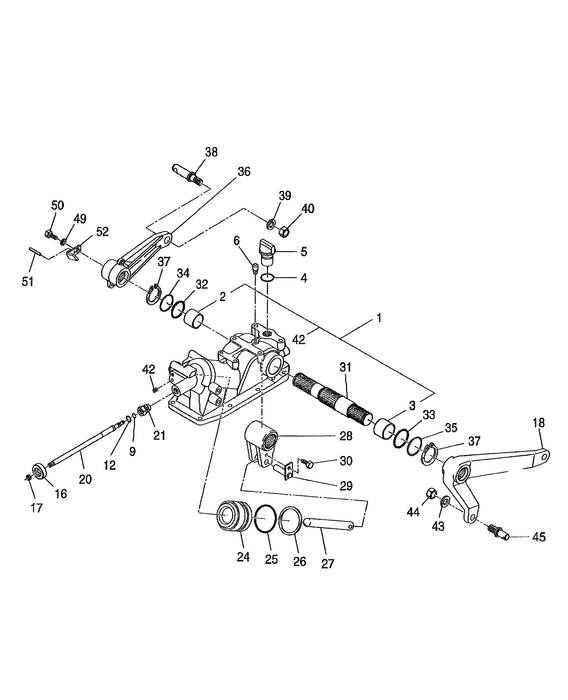 TZ18DA LIFT ARM