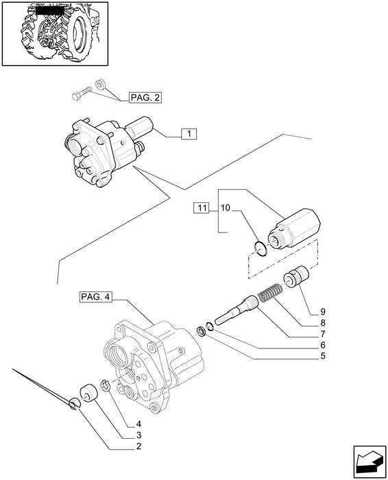 TN60A CORE-VALVE HYD