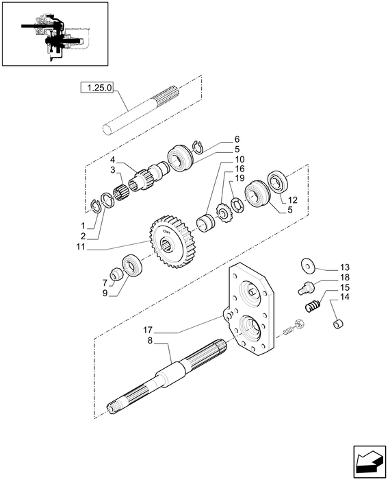 TN60A SPLINED RING