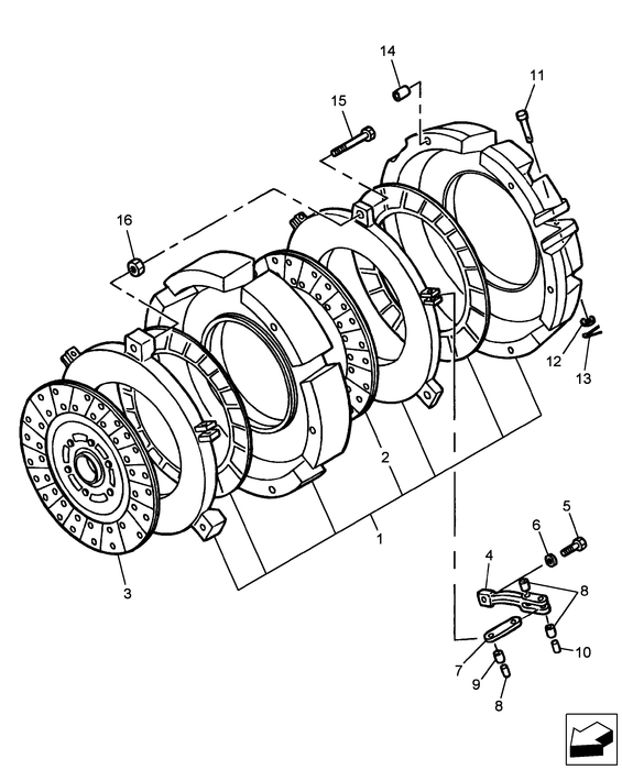 T1510 CLUTCH DISC