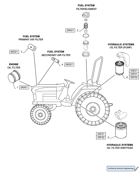 TC30 FUEL FILTER