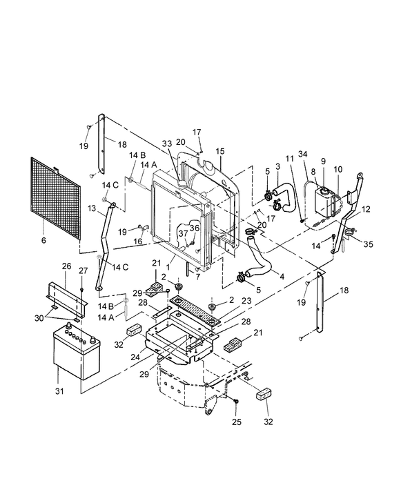 TZ22DA RADIATOR