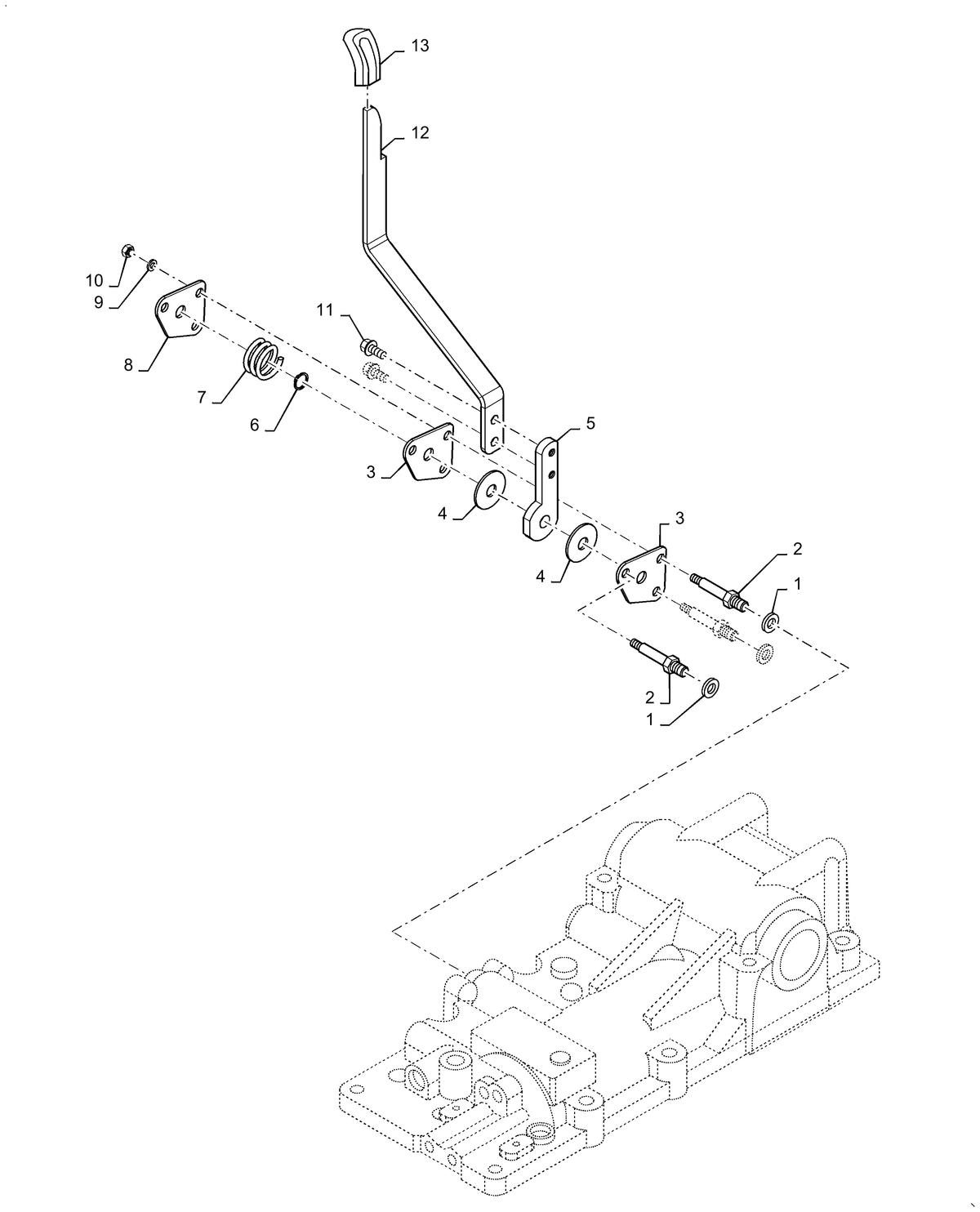 Workmaster 35 PIPE | Part# MT40327873 — BRIM:PARTS_NEW-HOLLAND_1