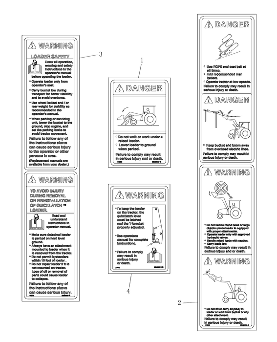 110TL(2) WARNING DECAL