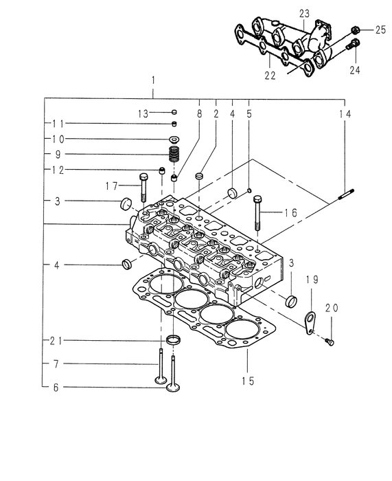 TC45A MANIFOLD GASKET