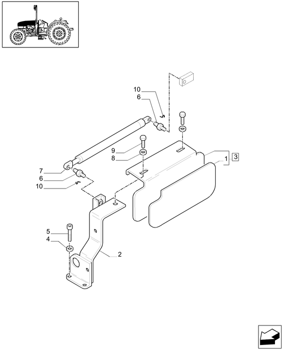 TN60A GAS STRUT