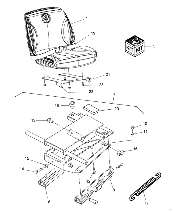 TC48DA ARMREST