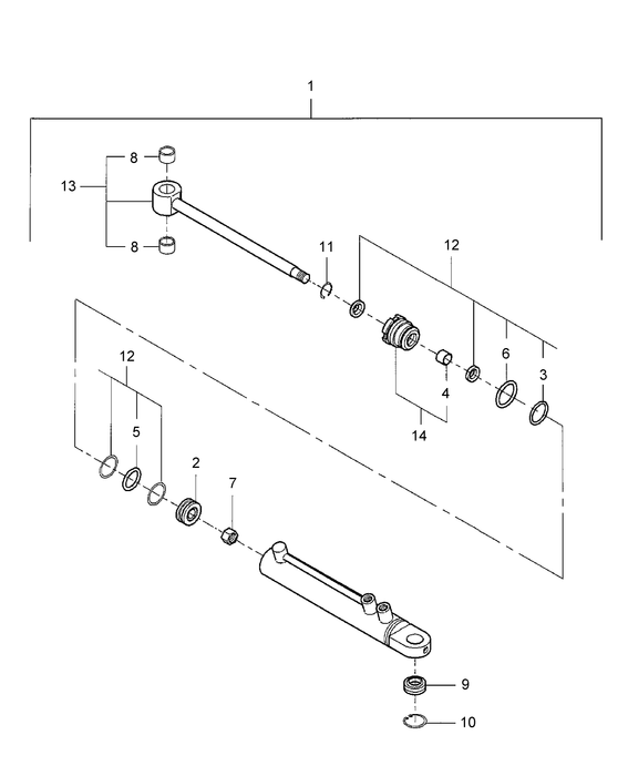 TC48DA CYLINDER ASSY.