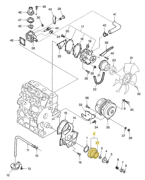 TC30 IDLER GEAR