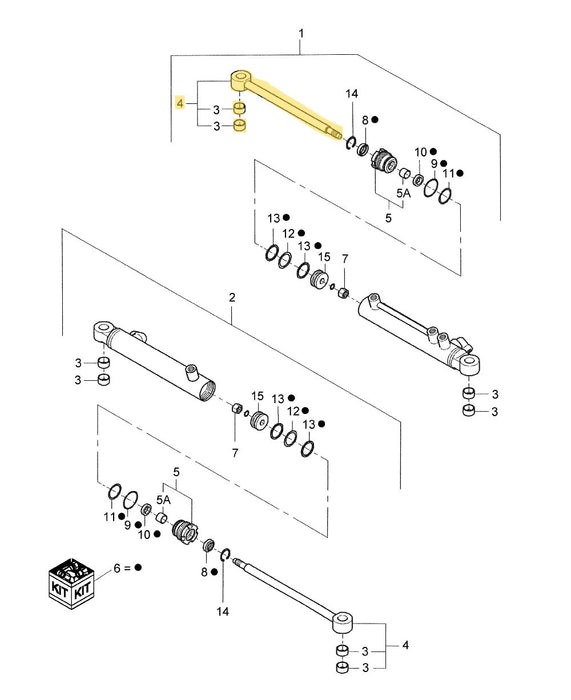 TC33DA PISTON ROD