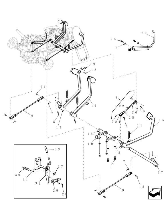 TC45 LOCK PIN