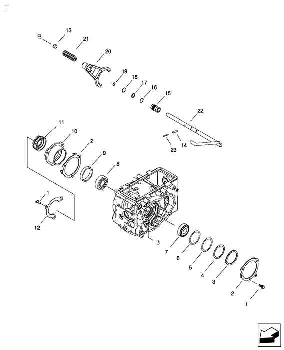 WM40 TAPERED BEARING