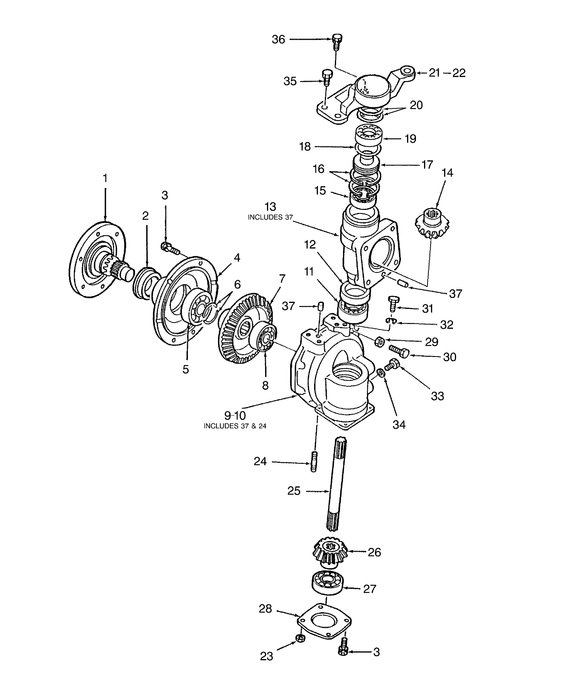 TC30 BALL STUD M10 x 25 L