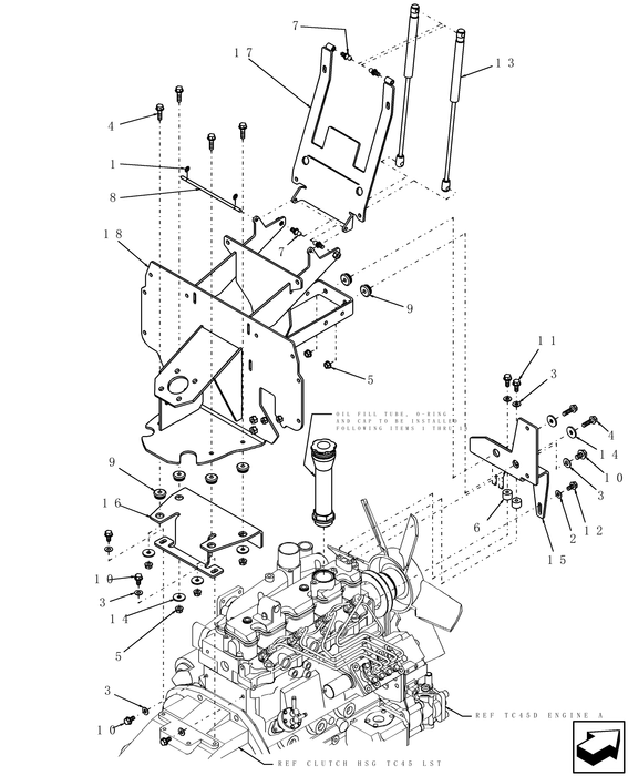 TC45 BRACKET