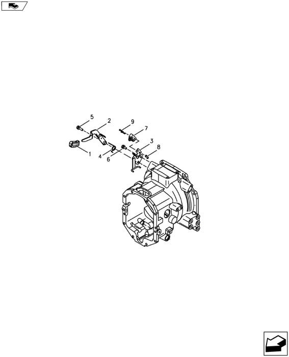 WM35(2) BRAKE LEVER