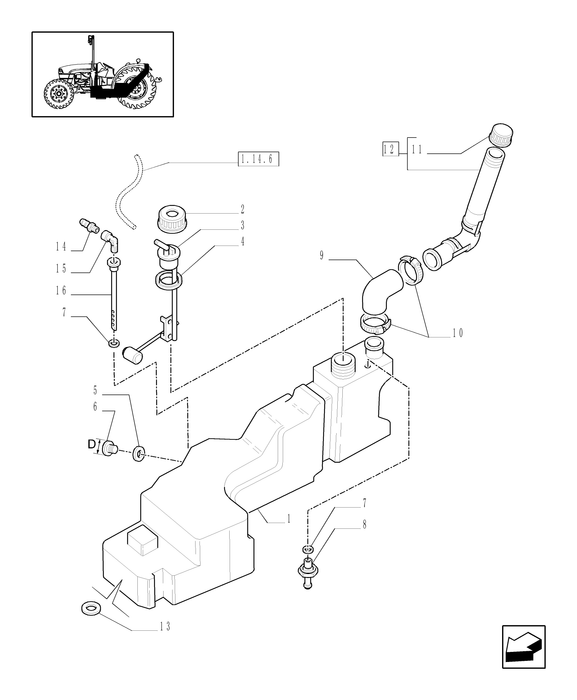 TN60A FUEL HOSE