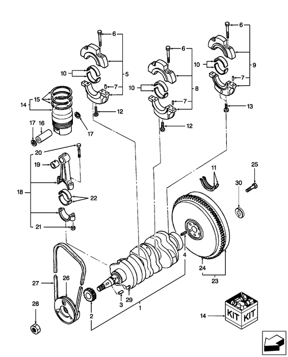 T1510 BEARING CAP