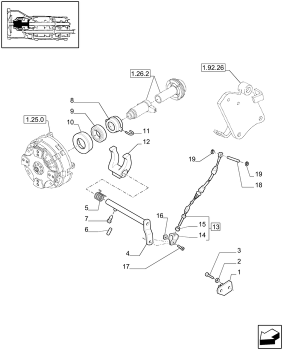 TN60A BEARING CARRIER